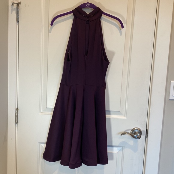 2/$20 NWT Maroon Halter Neck Dress - Picture 4 of 5